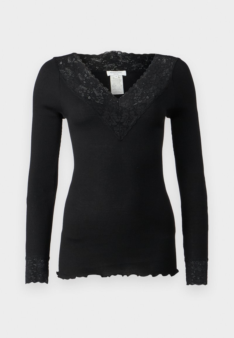 Rosemunde Longsleeve zwart Rosemunde Longsleeve zwart