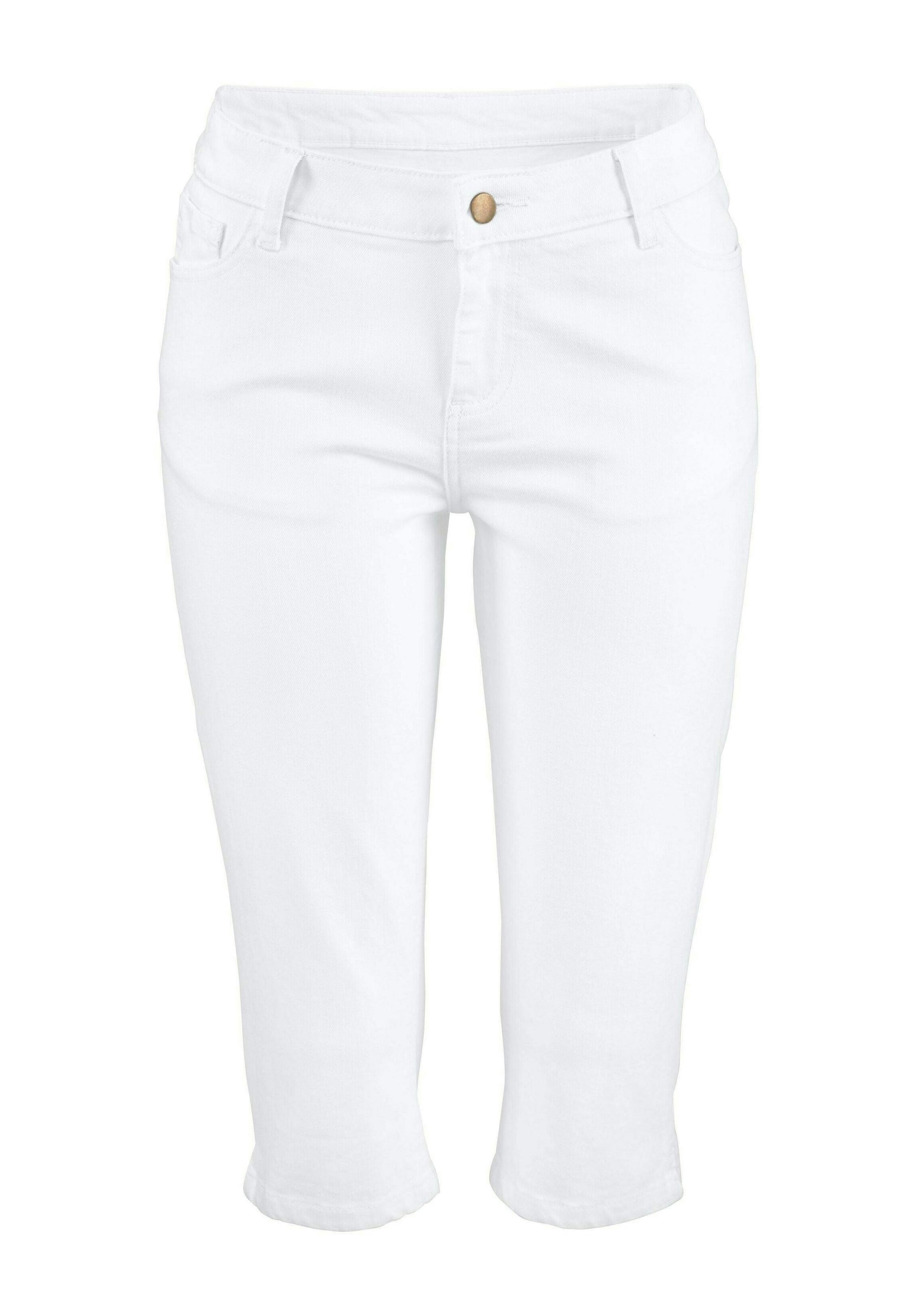 Beach Time 7/8-CAPRI Jeans slim fit weiß/bianco Zalando