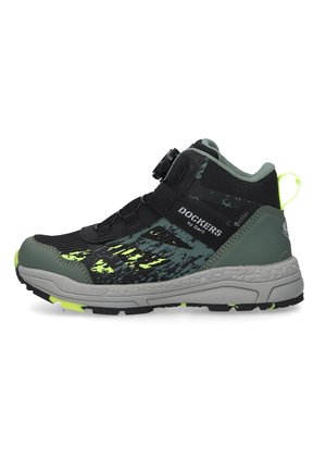 SCHNELLVERSCHLUSS - Sneaker high - dunkelgrün schwarz