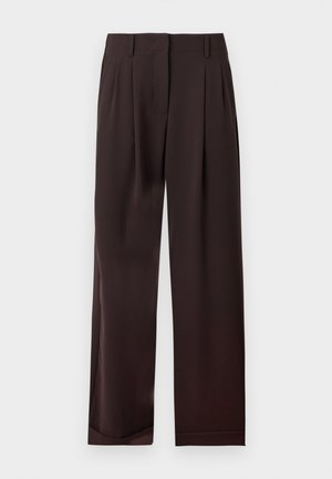 Armani Exchange, TROUSER - Παντελόνι - dark brown