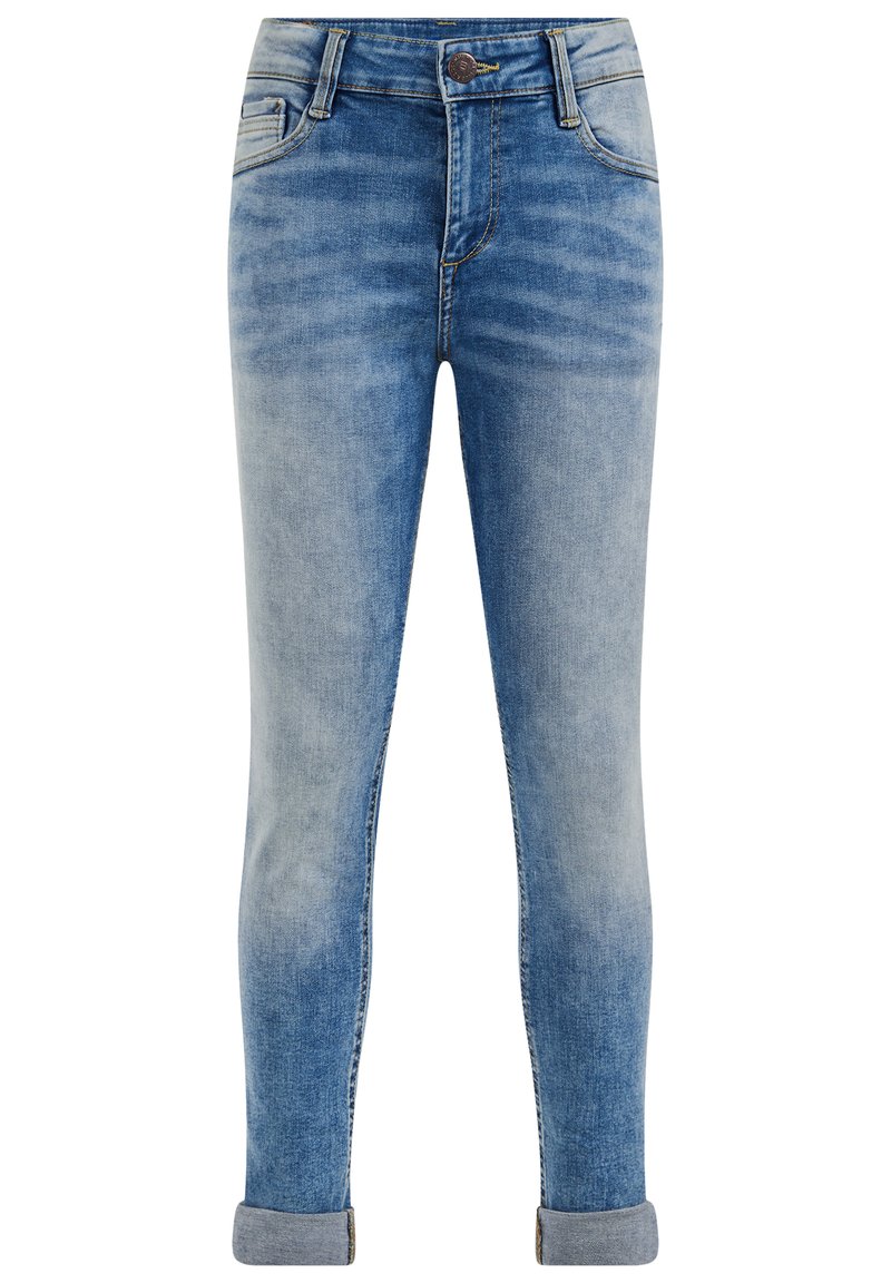 WE Fashion Slim fit jeans lichtblauw WE Fashion Slim fit jeans lichtblauw