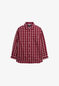 Non sélectionné, burgundy check