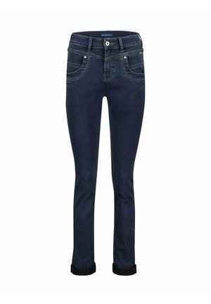Red button Jeans Slim Fit - blue denim
