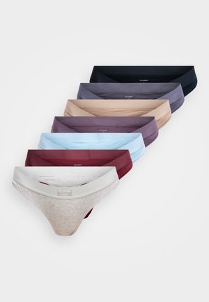 DAY OF THE WEEK THONG 7 PACK - String - multi-coloured