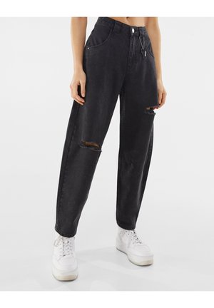 Straight leg jeans - dark grey