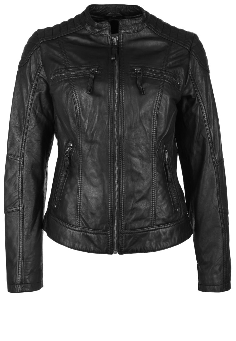 Damen Leichte Jacken | H.I.S SALINA Lederjacke black/schwarz - DD91441 Damen Leichte Jacken | H.I.S SALINA Lederjacke black/schwarz - DD91441