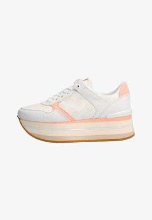 Sneakers basse - mehrfarbig weiß