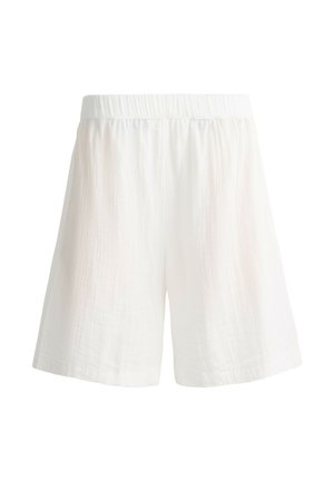 OYSHO, BERMUDA - Pantalon de survêtement - white