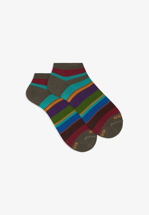 Gallo WITH STRIPES - Calze - tartufo carminio