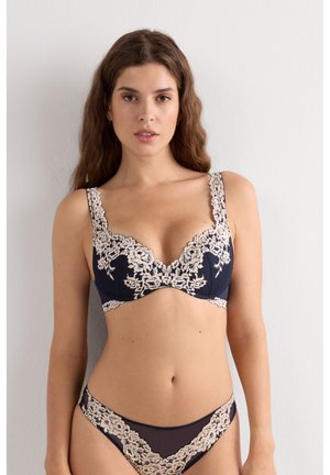 Intimissimi GIOIA PRETTY FLOWERS - Push-up BH - blue