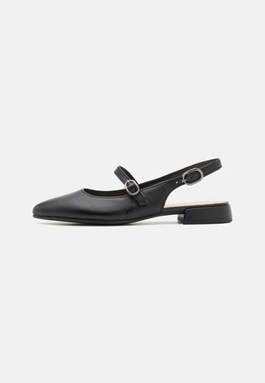 Gabor, Ballerines à brides arrière - black