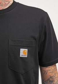 Carhartt WIP POCKET - T-shirt básica - black