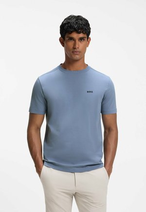 BOSS, TEE - T-Shirt basic - open blue