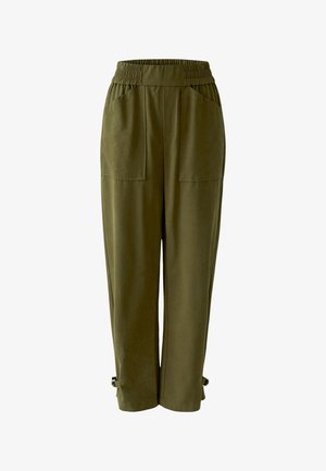 Oui, HOSE - Trousers - umber