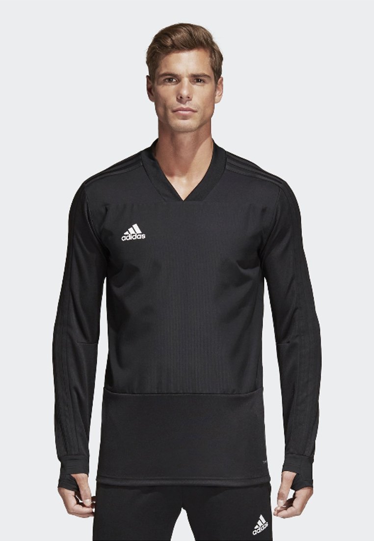 adidas Performance CONDIVO 18 PLAYER FOCUS TRAINING TOP - Sweater - black/white