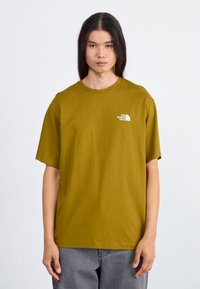 The North Face MENS TEE RELAXED HALF DOME - T-shirt estampada - moss green