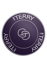 Logo circulaire violet avec "BY TERRY" et des lettres "G" et "S" entrelacées en blanc, bien en vue au centre avec un design moderne.