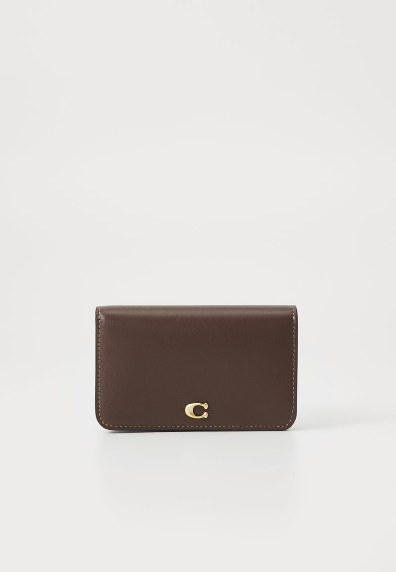 COACH ESSENTIAL SLIM CARD CASE - Denarnica - brown