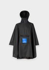 LOGO PONCHO - Pláštenka - black