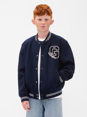 GAP KIDS VARSITY LOGO BOMBER JACKET - Bomber Jacket - tapestry navy