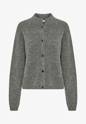 ALPHA SHORT CARDIGAN NOOS - Jopica - stone grey mélange