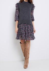 ONLY Neule - dark grey