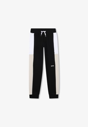JOGGING - Tracksuit bottoms - black