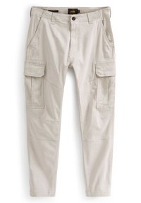 SLIM FIT STRETCH - Cargo trousers - light stone