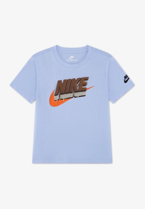 Nike Sportswear ICE CREAM SANDWICH - Tricou cu imprimeu - hydrogen blue