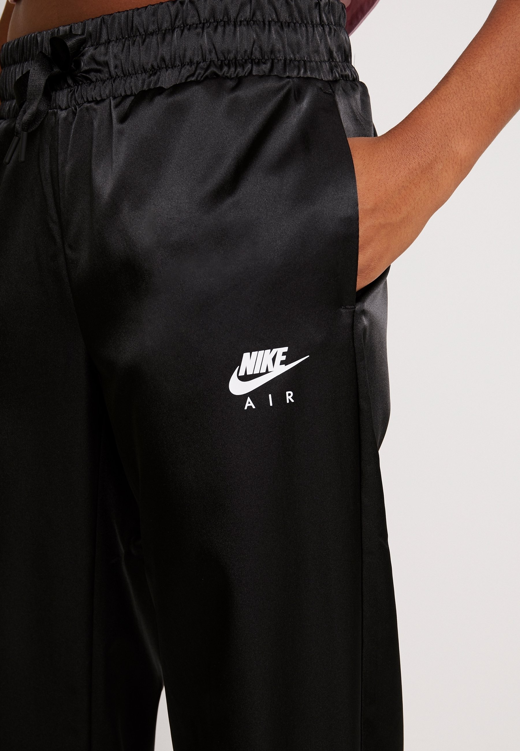 nike satin joggers womens