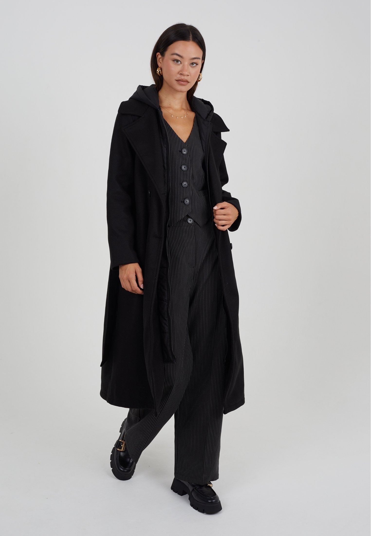 brave soul black coat
