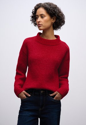 SOFTER CHENILLE  - Pullover - rot