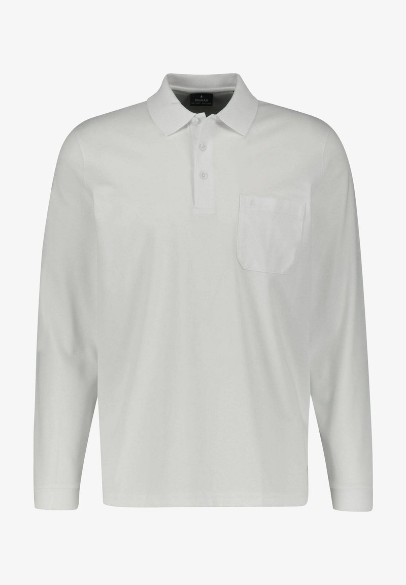 Ragman Poloshirt - weiss