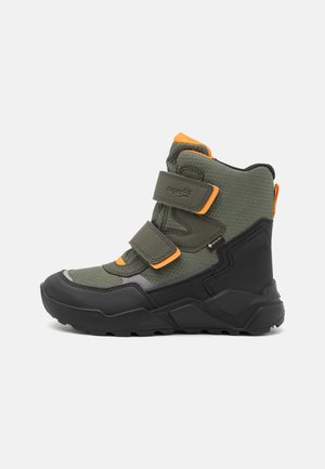 Superfit ROCKET - Snowboot/Winterstiefel - grün/orange