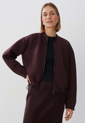 someday. UKUYA - Bomber Jacket - plum