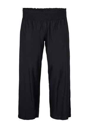 Zizzi, SMOCK - Pantaloni - black