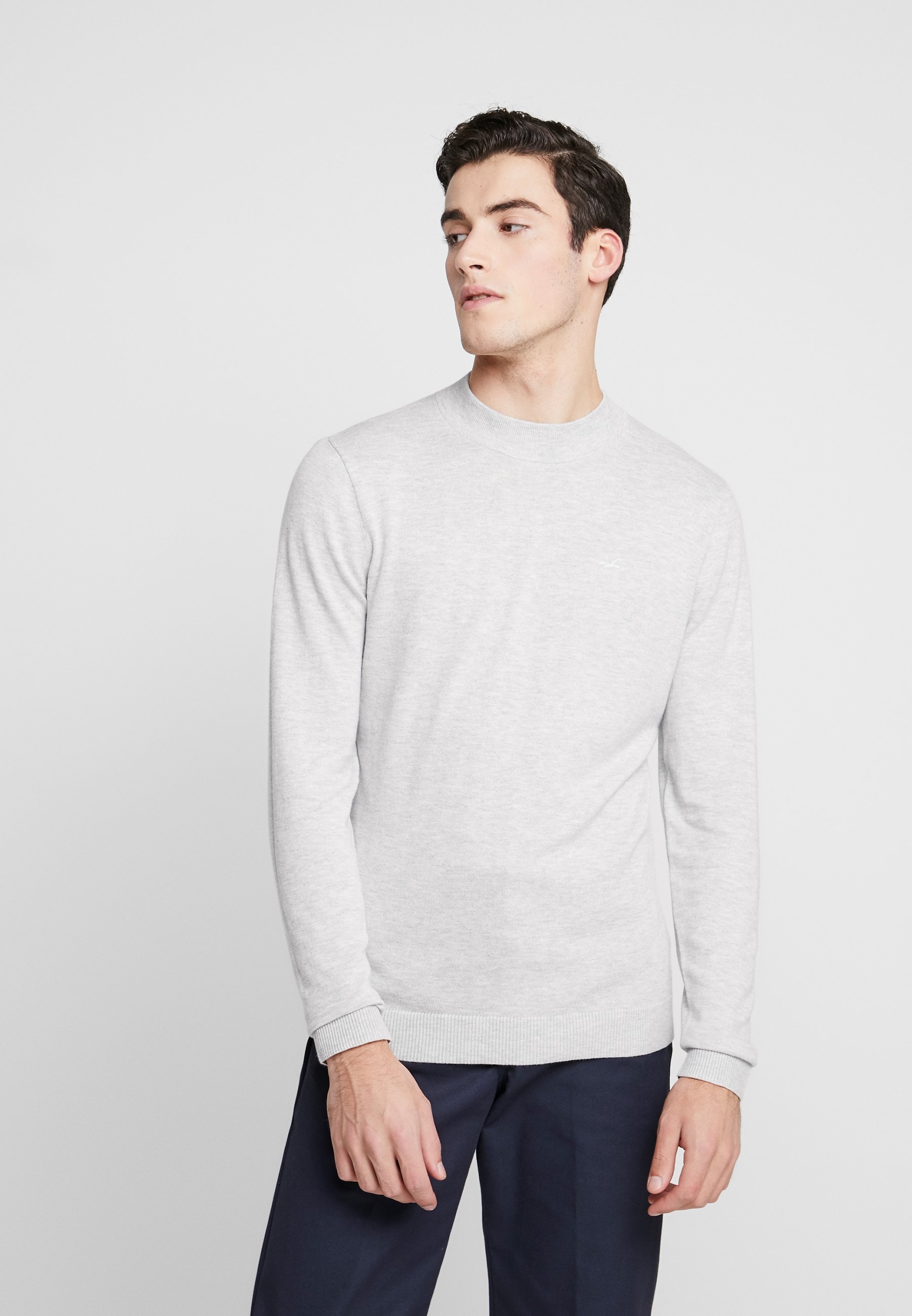 Hollister Co. MOCK NECK Trui stone Zalando.nl Hollister Co. MOCK NECK Trui stone Zalando.nl