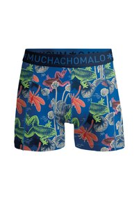 MUCHACHOMALO 3-PACK SOLID - Uske bokserice - print blue green