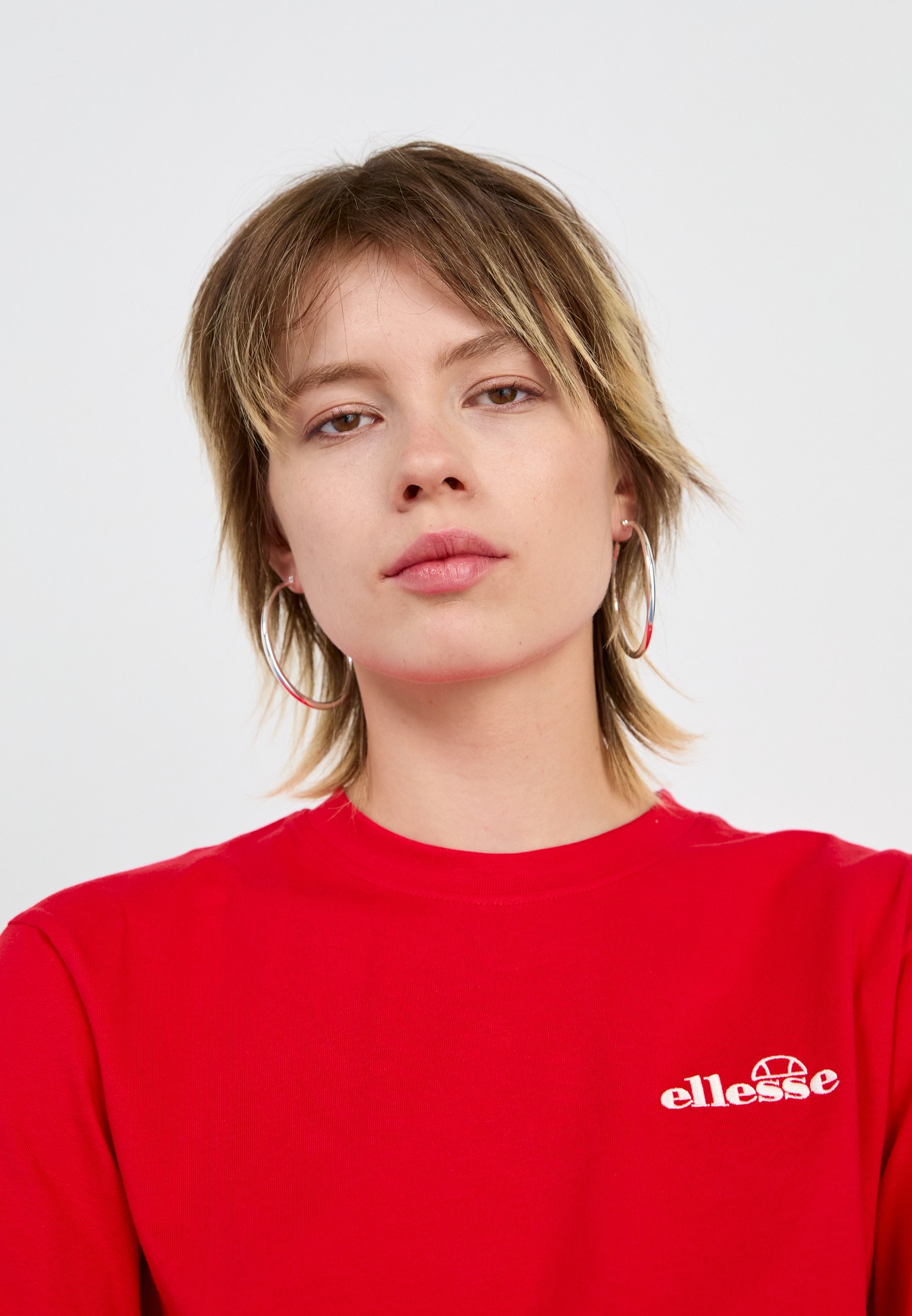売れ筋商品|||エレッセ Tシャツ レディース トップス SOVERATO TEE - Print T-shirt - red Ellesse SOVERATO TEE - T-shirt print - red/rood - Zalando.nl