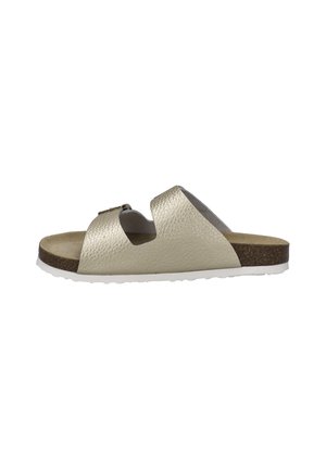 Josef Seibel Pantolette flach - gold