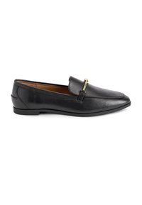 Next FOREVER COMFORTÂ® LEATHER KNOT HARDWARE LOAFERS - Slipper - black ...