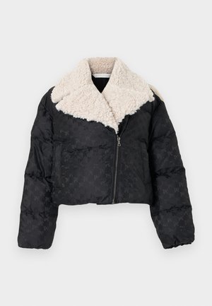 MONOGRAM JACKET - Zimná bunda - black