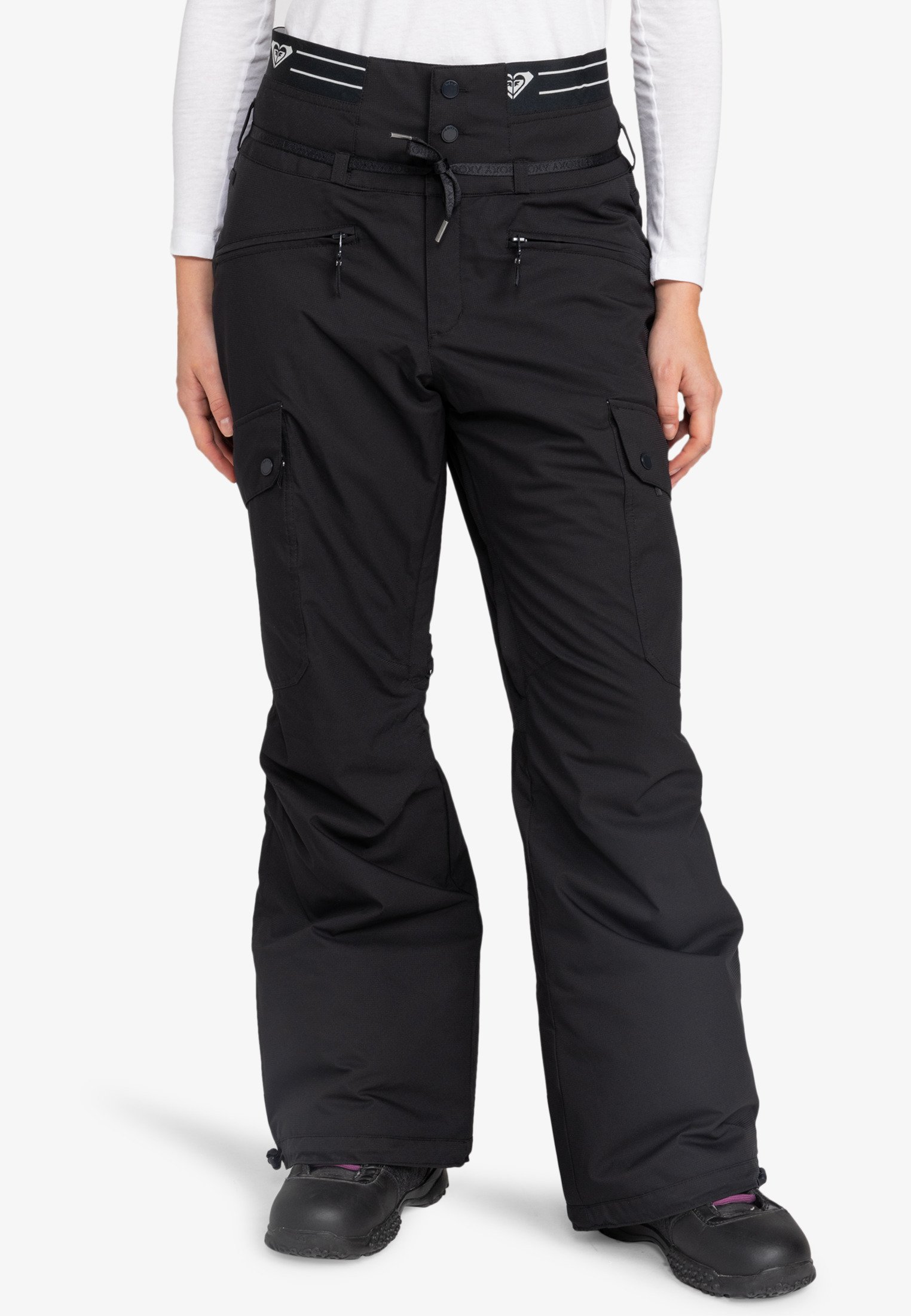 Roxy Backyard Pantaloni Da Neve Donna - Impermeabili 10k, Isolati, In Poliestere Riciclato E PFAS Free - 3