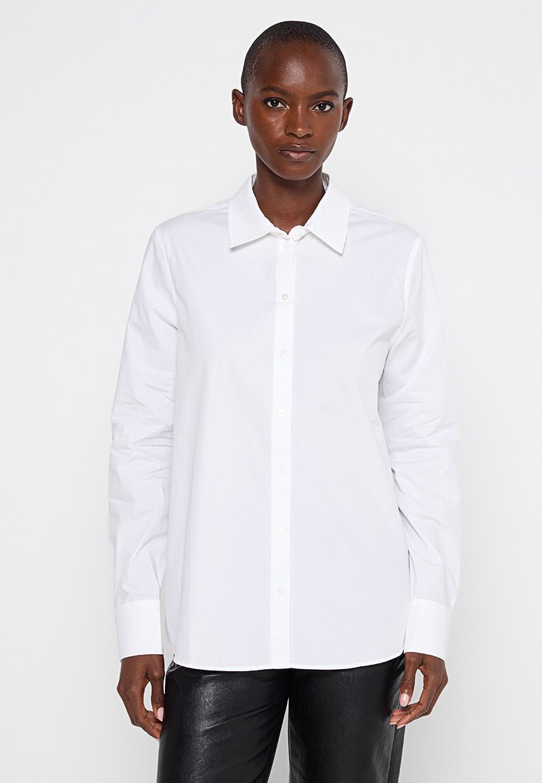 Karl Lagerfeld Overhemdblouse wit Karl Lagerfeld Overhemdblouse wit