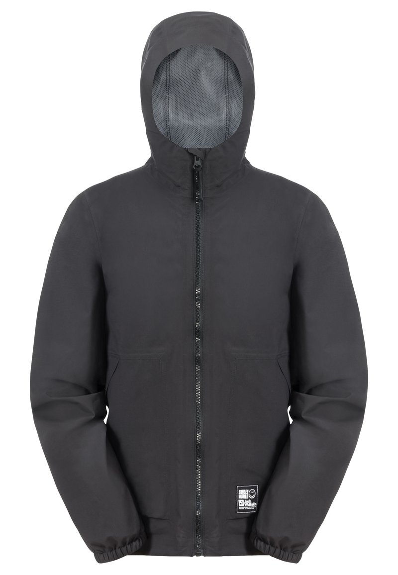 Jack Wolfskin Regenjacke / wasserabweisende Jacke grau