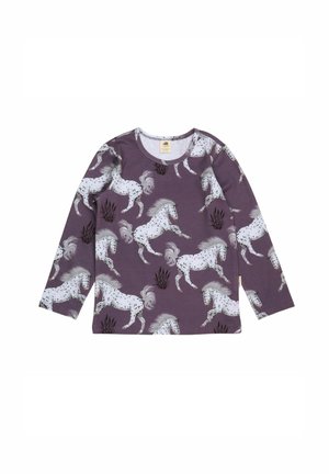 Long sleeved top - purple