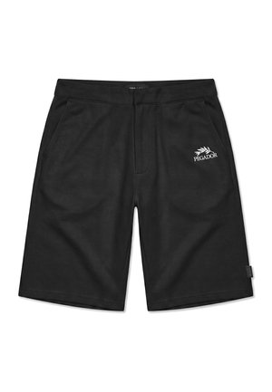 Pegador, CASTELNOU OVERKNEE SMART SHORTS - Šortky - black