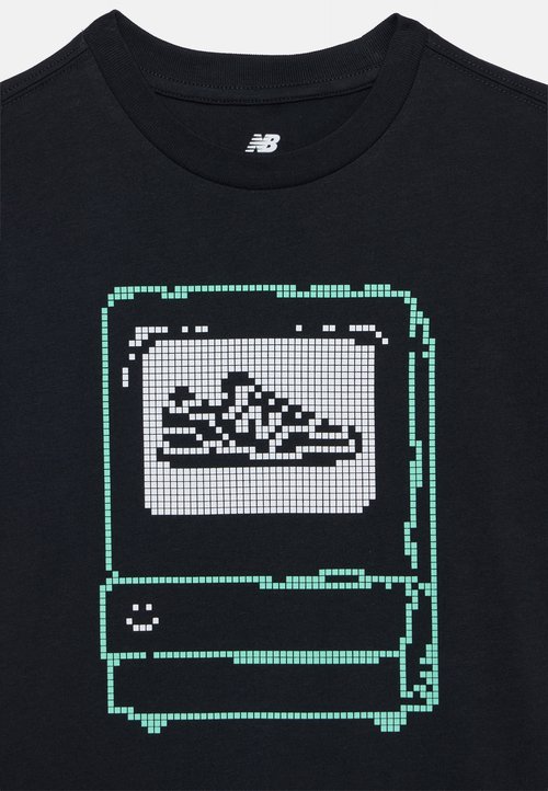 New Balance ONLY GRAPHIC TEE - Print T-shirt - caviar — foto 3