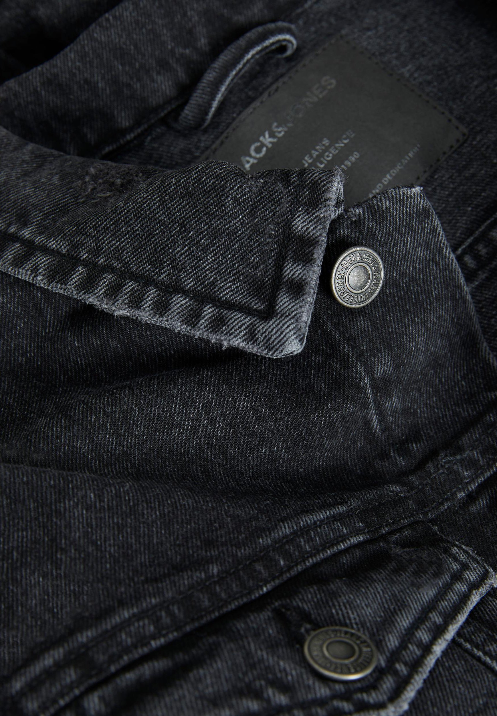 Jack & Jones Jeans Straight Leg - JJIMIKE JJARIS in Dark Blue Denim