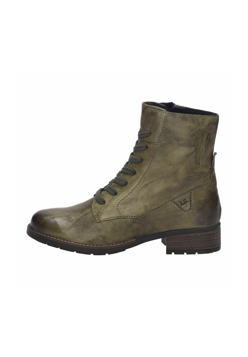 Josef Seibel Bottines à lacets - oliv